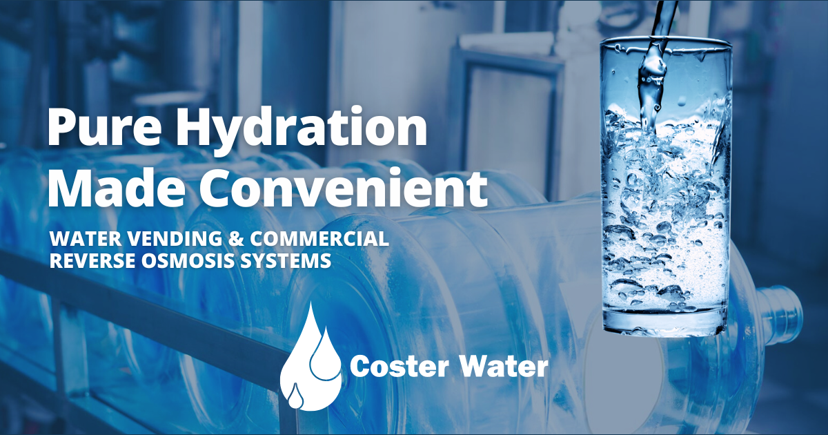 Water Vending Machine Company Coster Water
